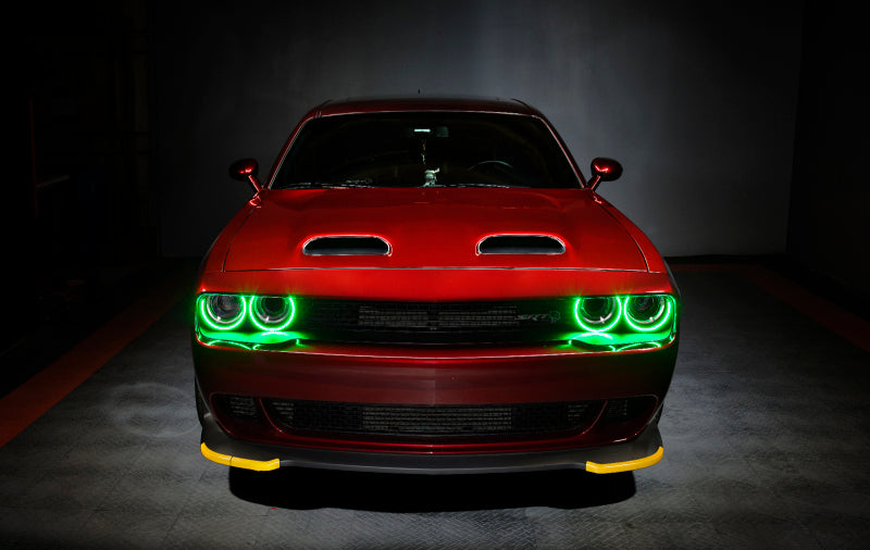 Oracle 15-21 Dodge Challenger Dynamic Surface Mount Headlight Halo Kit - - Dynamic Fog Lights ORACLE Lighting