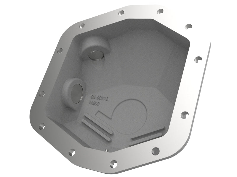 aFe Power Street Series Rear Differential Cover Raw w/Machined Fins 18-21 Jeep Wrangler JL Dana M200 Diff Covers aFe