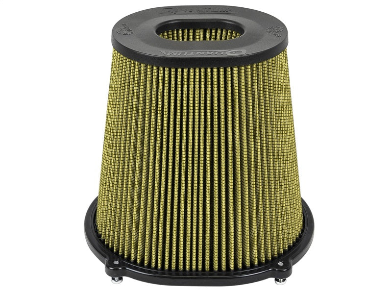 aFe Quantum Pro-Guard 7 Air Filter Inverted Top - 5in Flange x 9in Height - Oiled PG7 Cold Air Intakes aFe