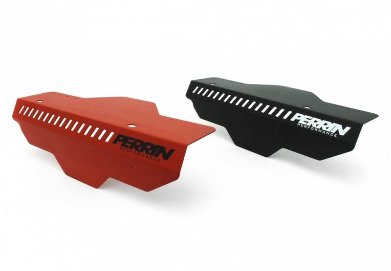 PERRIN 02-14 Subaru WRX / 04-21 STI / 08-11 Impreza Pulley Cover - Red Engine Covers Perrin Performance