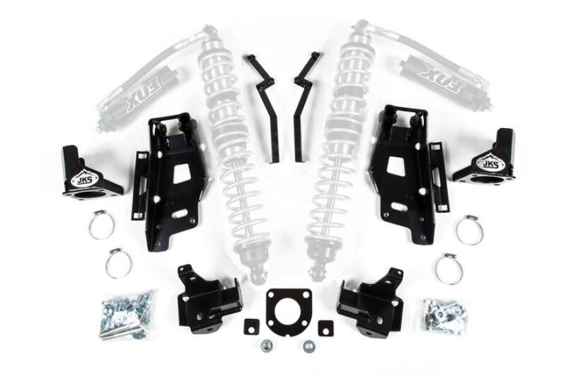 JKS Manufacturing Jeep Wrangler JK Coilover Mounting Kit - Front Brackets JKS Manufacturing
