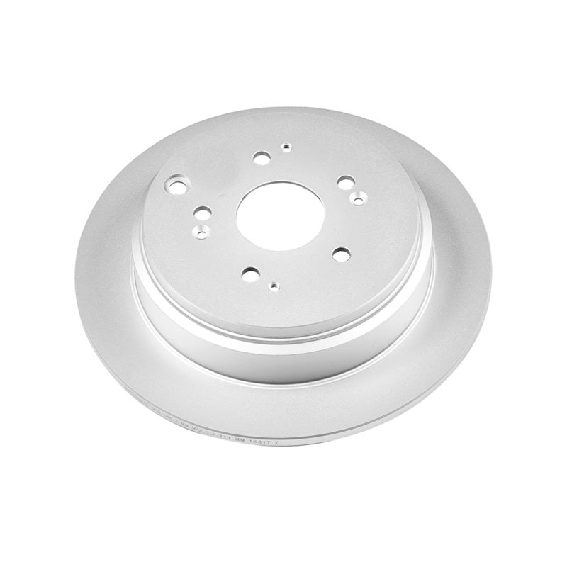 Power Stop 02-04 Honda Odyssey Rear Evolution Geomet Coated Rotor Brake Rotors - OE - Cryo PowerStop