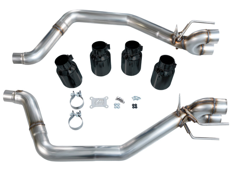 AWE Tuning 05-07 C6 Chevrolet Corvette 6.0L Track Edition Axle-Back Exhaust w/ Diamond Black Tips Axle Back AWE Tuning