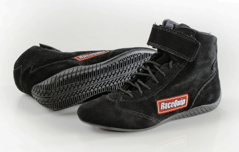 RaceQuip Black SFI Race Shoe 8.0 Racing Shoes Racequip