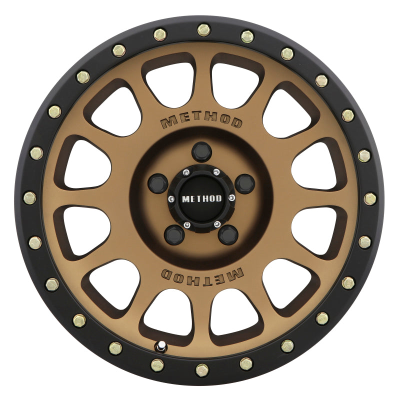 Method MR305 NV 20x9 +25mm Offset 5x150 116.5mm CB Method Bronze/Black Street Loc Wheel Wheels - Cast Method Wheels