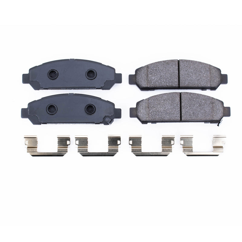 Power Stop 09-16 Toyota Venza Front Z17 Evolution Ceramic Brake Pads w/Hardware Brake Pads - OE PowerStop