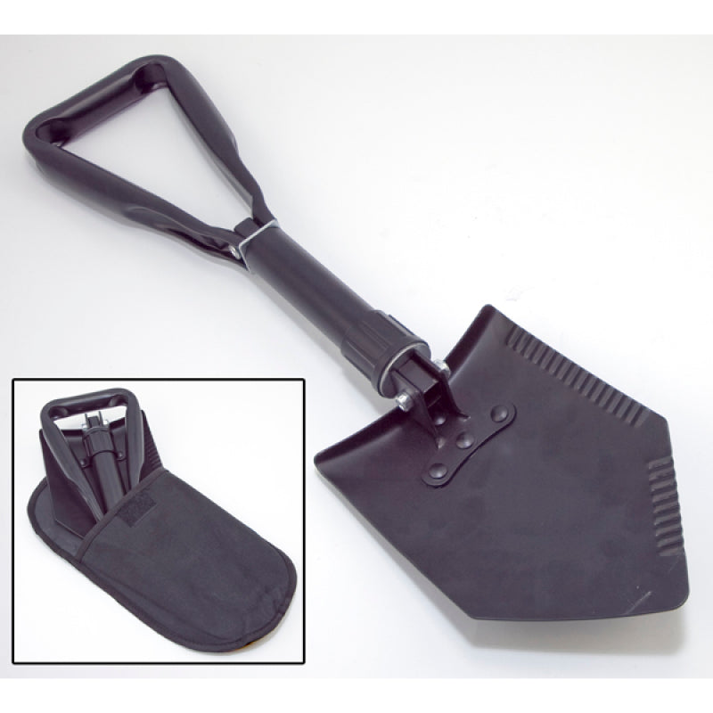 Rugged Ridge Heavy Duty Tri-Fold Recovery Shovel Recovery Boards Rugged Ridge