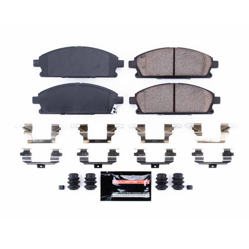 Power Stop 03-06 Acura MDX Front Z23 Evolution Sport Brake Pads w/Hardware Brake Pads - Performance PowerStop