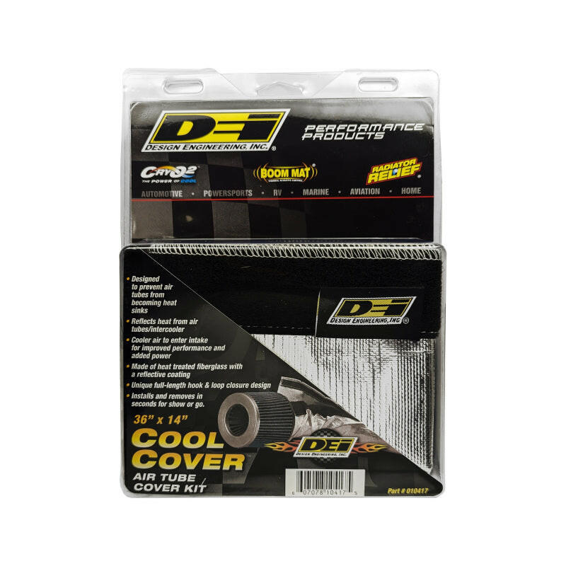 DEI Cool-Cover 14in w x 3ft - Air-Tube Cover Kit Thermal Sleeves DEI