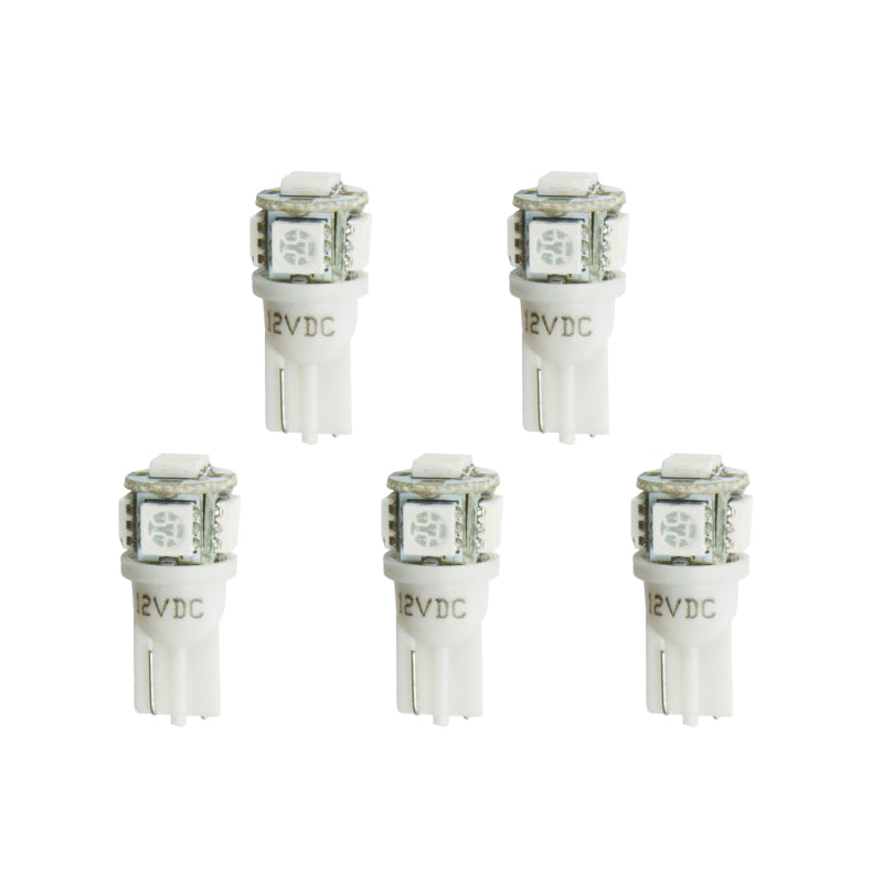Autometer LED Light Bulb Replacement - White 5 Pack Gauges AutoMeter