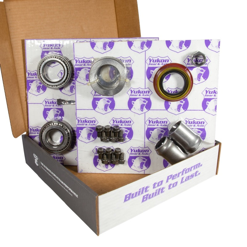 Yukon 8.875in GM 12T 4.11 Rear Ring & Pinion Install Kit Axle Bearings and Seals Differential Install Kits Yukon Gear & Axle