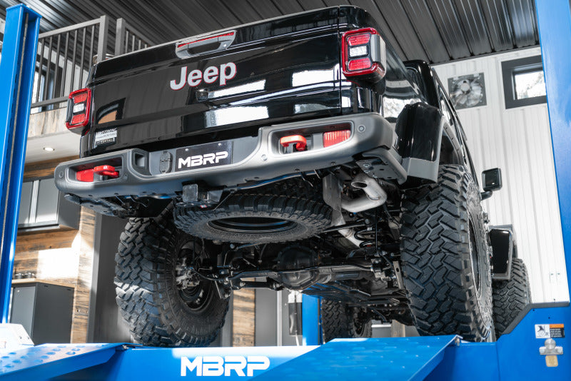 MBRP 2021+ JEEP Gladiator JT 3.0L EcoDiesel XP Series T304SS 3in Filter Back w/ Rear Turn Down DPF Back MBRP
