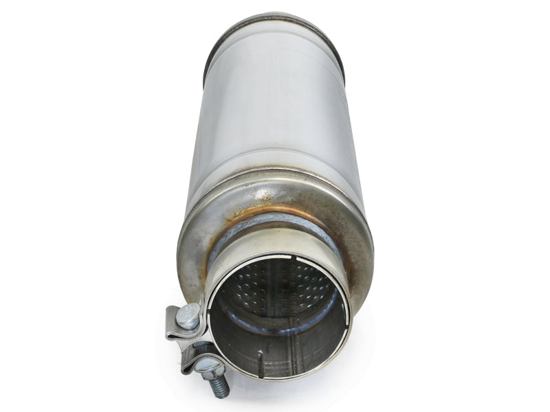 aFe MACH Force-Xp Muffler 3 IN ID Center/Center x 5 IN Dia. x 19 IN Overall Length - Round Body Muffler aFe