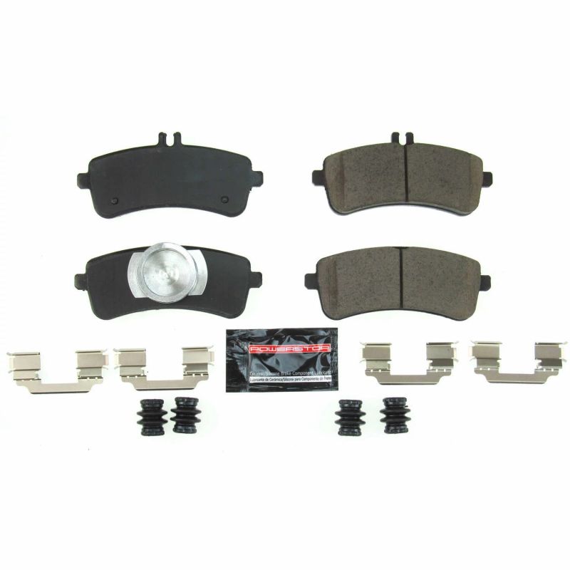Power Stop 15-18 Mercedes-Benz S63 AMG Rear Z23 Evolution Sport Brake Pads w/Hardware Brake Pads - Performance PowerStop