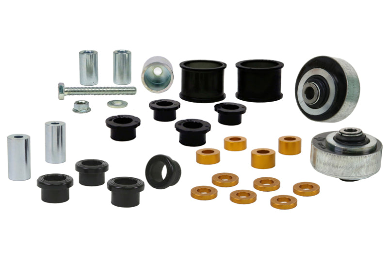 Whiteline 11-21 Subaru Impreza GV VA WRX STi Front Essential Vehicle Bushing Kit Bushing Kits Whiteline
