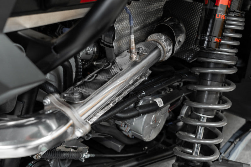 MBRP 16-21 Polaris RZR XP Turbo / 18-21 RZR XP S / 22 RZR R 2.5in Direct Bolt-On Front Pipe Downpipes MBRP