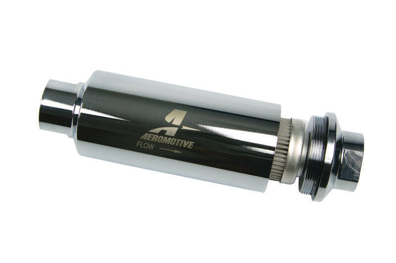 Aeromotive Pro-Series In-Line Fuel Filter - AN-12 - 100 Micron SS Element Fuel Filters Aeromotive