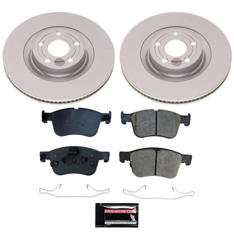 Power Stop 2023 Ford Bronco Sport Front Z17 Coated Brake Kit Brake Kits - Performance Blank PowerStop