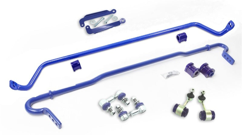 SuperPro 2015 Subaru WRX STI Launch Edition Front / Rear 26mm F/24mm R Adjustable Sway Bar Link Set Sway Bars Superpro