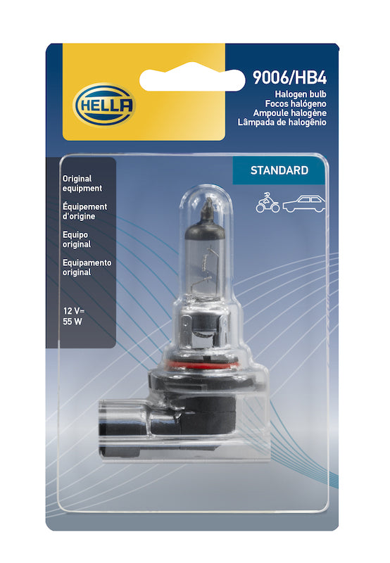 Hella Bulb 9006/Hb4 12V 55W P22D T4 Sb Bulbs Hella