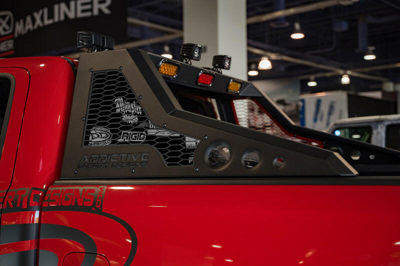 Addictive Desert Designs 17-18 Ford F-150 Raptor HoneyBadger Chase Rack Chase Racks Addictive Desert Designs