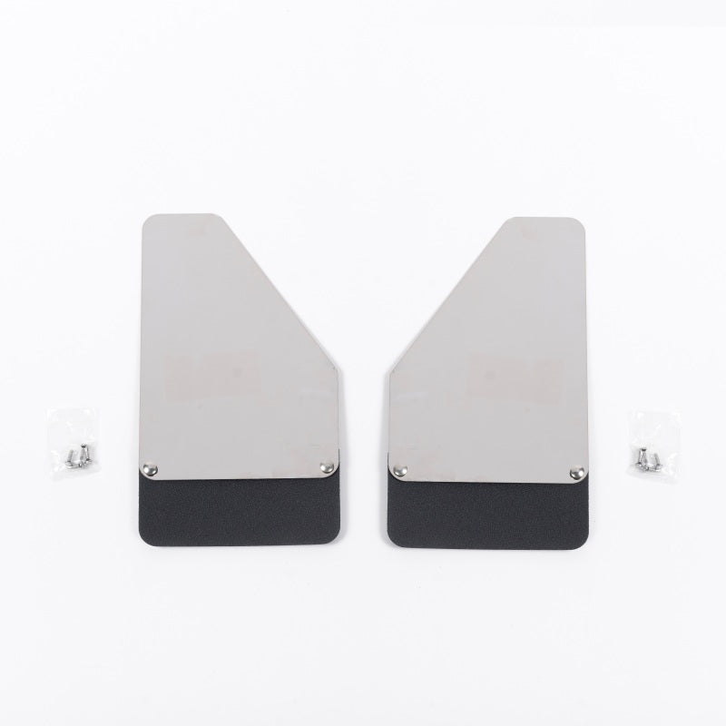 Putco Universal - SS Mud Flap (8in x 16in.) - Does not Include SS Trim Mud Flaps Putco