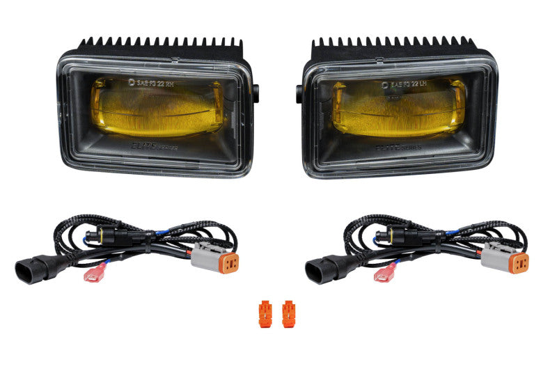 Diode Dynamics Elite Foglamp Type F2 - Yellow (Pair) Fog Lights Diode Dynamics