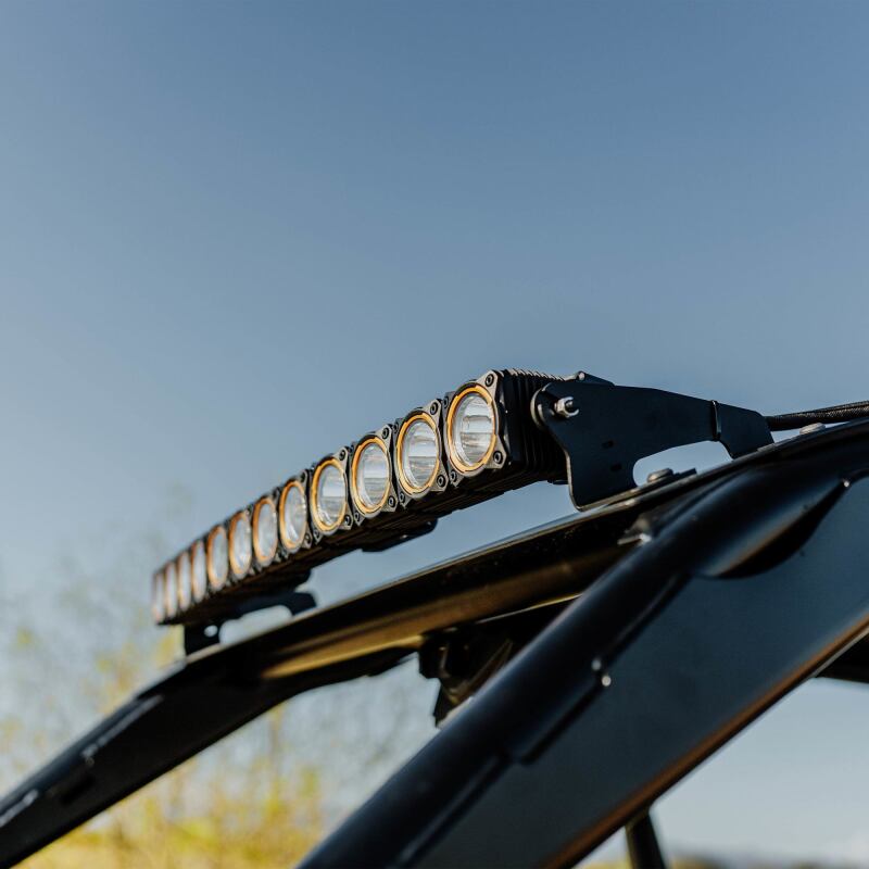 KC HiLiTES 22-24 Polaris RZR Pro R Light Bar Mount for 30in FLEX ERA LED Light Bar - Overhead Light Mounts KC HiLiTES