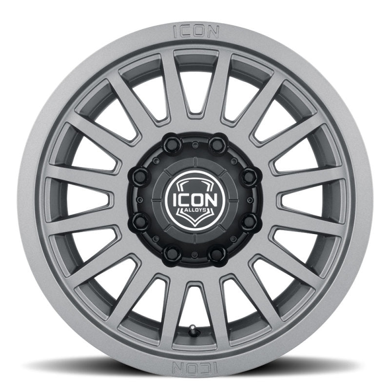 ICON Recon SLX 18x9 8x180 BP 12mm Offset 5.5in BS 124.2mm Hub Bore Charcoal Wheel Wheels - Cast ICON
