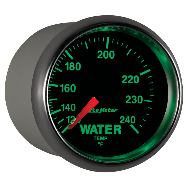 Autometer GS 52mm 120-240 Deg F Mechanical Water Temperature Gauge Gauges AutoMeter