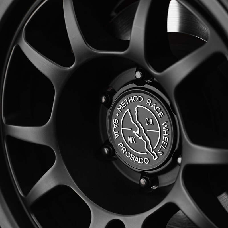 Method Cap BAJA - 86MM - Snap In - Black Wheel Center Caps Method Wheels
