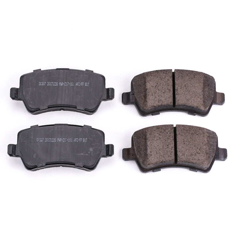 Power Stop 13-15 Land Rover LR2 Rear Z16 Evolution Ceramic Brake Pads Brake Pads - OE PowerStop