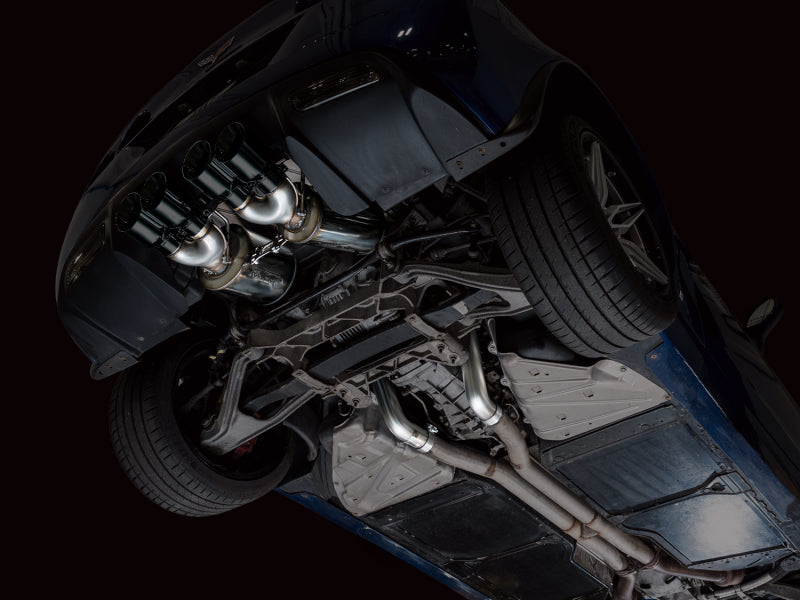 AWE Tuning C6 Chevrolet Corvette Z06/ZR1 Track Edition Axle-Back Exhaust w/ Diamond Black Tips Axle Back AWE Tuning
