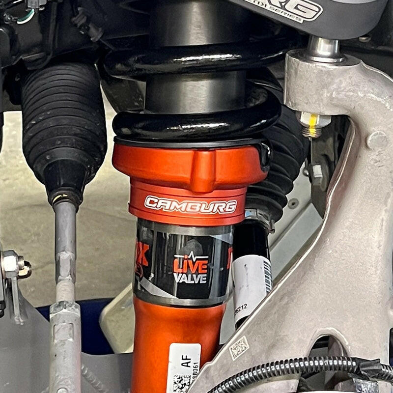 Camburg Ford Raptor 21-23 1in Front Spring Preload Spacer Kit (Fox Orange) Preload Adjusters Camburg