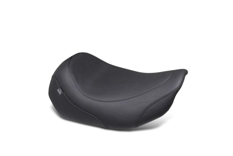 Mustang 22-25 HD Wide Tripper w/o Backrest CVO Road Glide and Street Glide Black Solo Motorcycle Seats Mustang Motorcycle