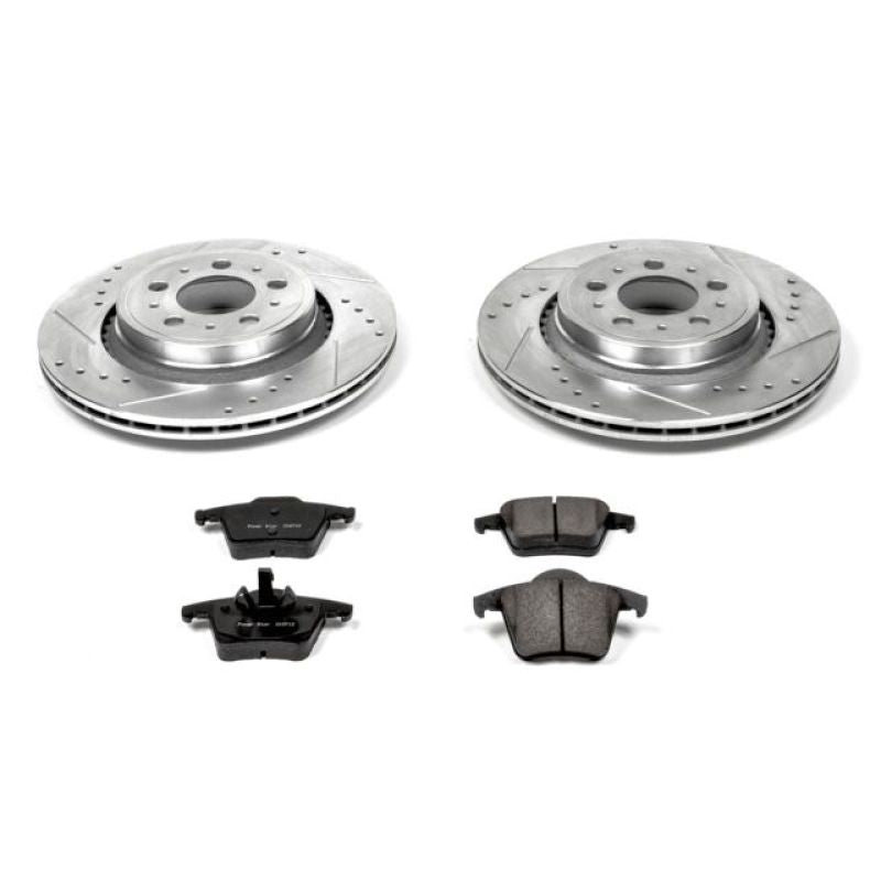 Power Stop 03-14 Volvo XC90 Rear Z23 Evolution Sport Brake Kit Brake Kits - Performance D&S PowerStop