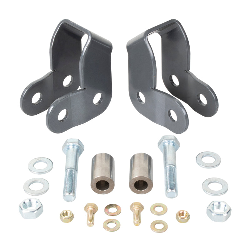 Synergy Jeep JT Rear Lower Shock Relocation Brackets Brackets Synergy Mfg