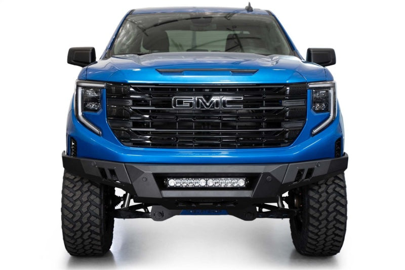 ADD 2022+ GMC 1500 Black Label Front Bumper Bumpers - Steel Addictive Desert Designs