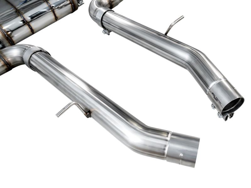 AWE Tuning 20-25 BMW X3 M/M Comp (F97) AWD SwitchPath Axle-Back Exhaust - Diamond Black Tips Axle Back AWE Tuning