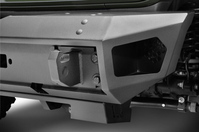 Go Rhino 18-26 Jeep Wrangler JL/JLU (Excl. LED Fog Lights) Trailline Front Stubby Bumper - Tex. Blk Bumpers - Steel Go Rhino