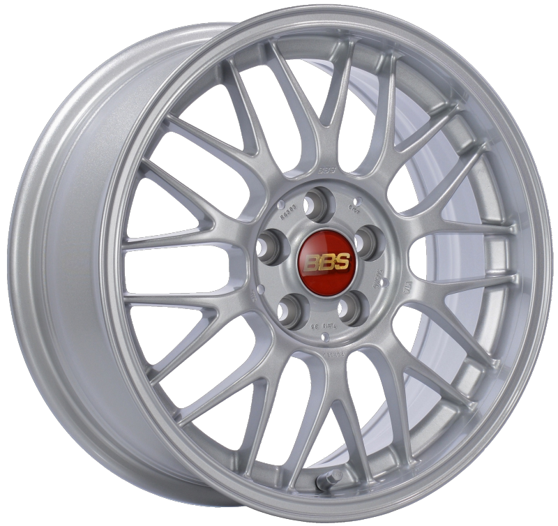 BBS RG-F 16x7 4x100 ET35 Sport Silver Wheel -70mm PFS/Clip Required Wheels - Forged BBS