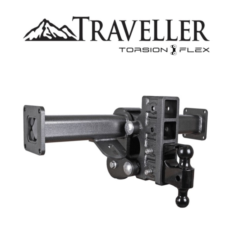 Gen-Y 27in Traveller Torsion-Flex 2.5in Shank 6in Offset Drop 3.5K TW 21K Hitch Chassis Frame Mount Hitch Receivers GEN-Y Hitch