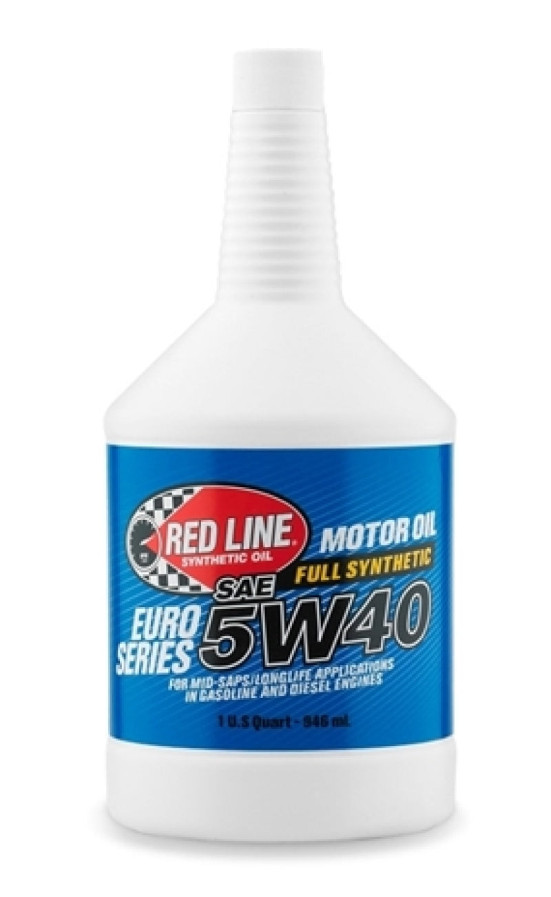 Red Line Euro-Series 5W40 Motor Oil - Quart Motor Oils Red Line