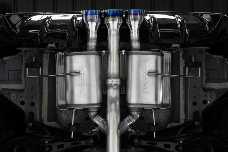 MBRP 2024+ Acura Integra Type-R T304 SS 3in Cat-Back Triple Center Outlet Exhaust w/Burnt Tips Catback MBRP