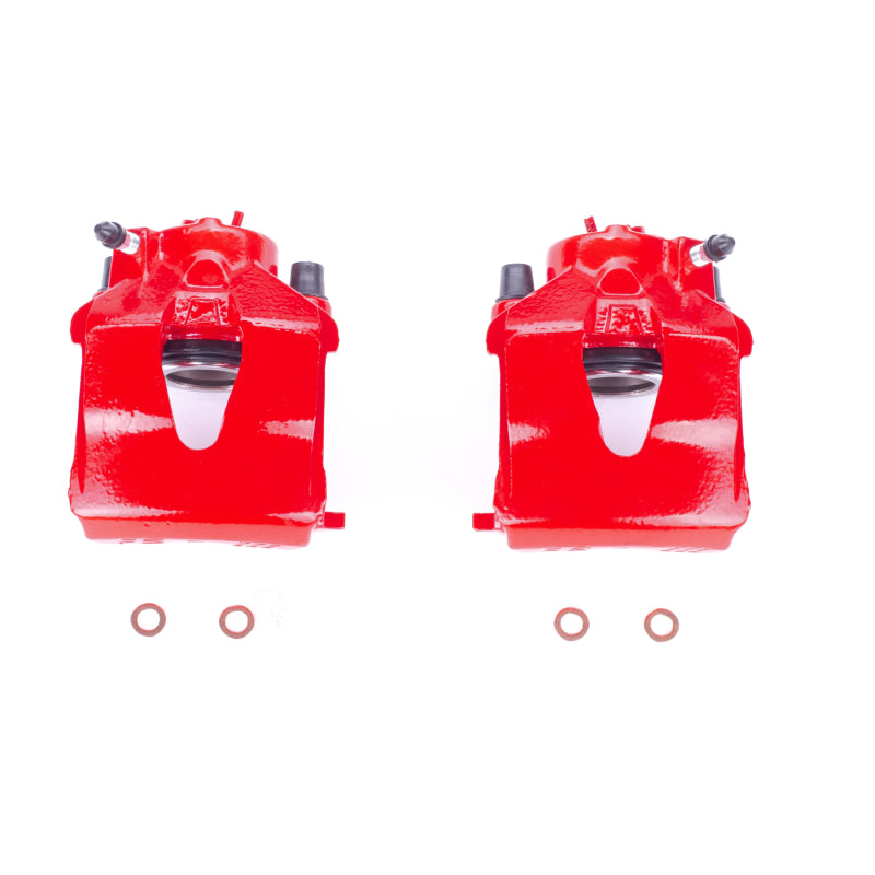 Power Stop 1998 Volkswagen Beetle Front Red Calipers - Pair Brake Calipers - Perf PowerStop