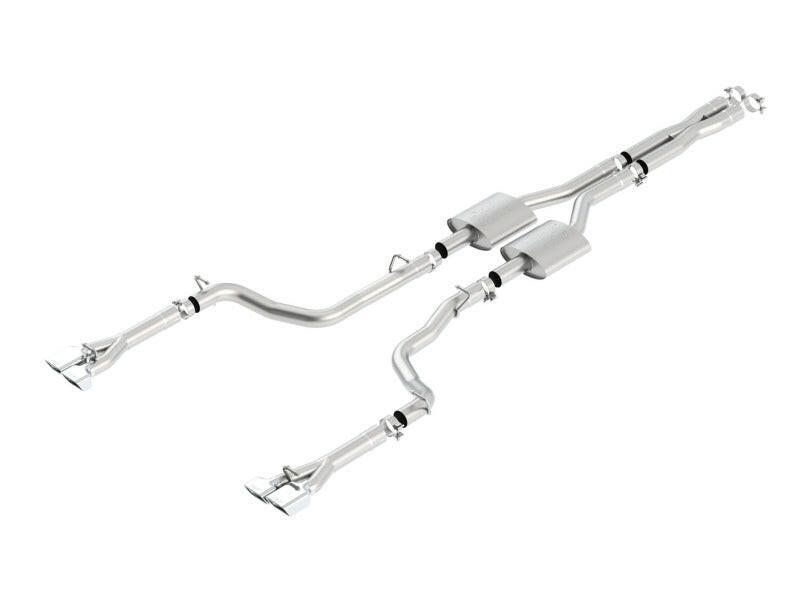 Borla 11 Dodge Challenger SRT8 Coupe AT/MT 5/6spd 6.4L 8cyl ATAK SS Catback Exhaust Catback Borla