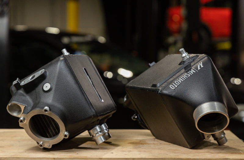 Mishimoto 12-16 BMW F10 M5 Intercooler Kit (Wrinkle Black) Intercooler Kits Mishimoto