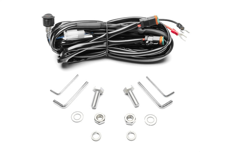 Rugged Ridge Universal 7in. Round LED Driving Light - Pair Light Bars & Cubes Rugged Ridge