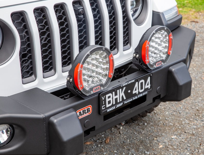 ARB 18-21 Jeep Wrangler JL / 20-21 Jeep Gladiator JT Front Winch Bumper Bumpers - Steel ARB