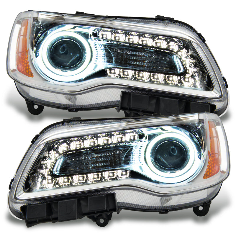 Oracle 11-14 Chrysler 300C SMD HL - Chrome - NON HID - White Headlights ORACLE Lighting